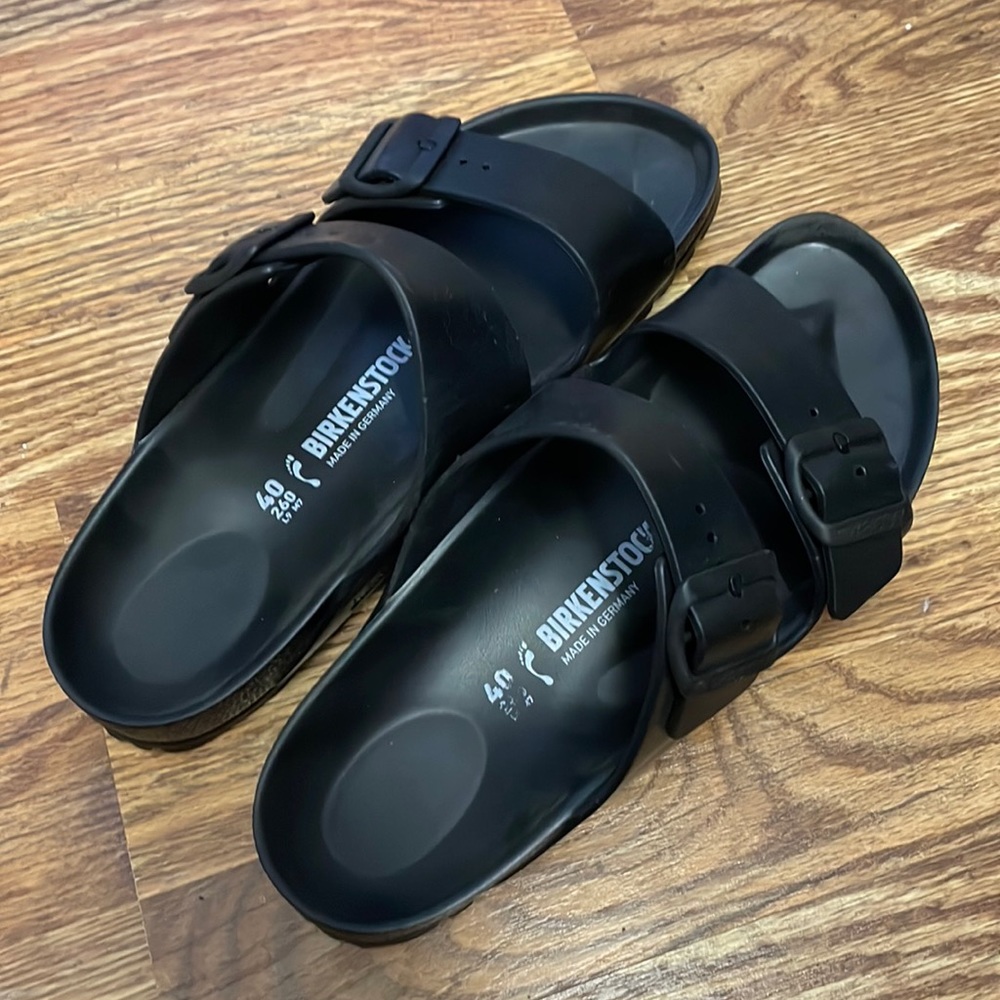 Birkenstock “Arizona EVA” slide sandals